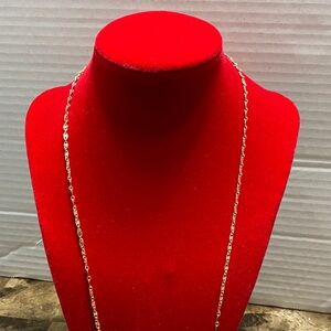 24’ Simple Gold Chain Necklace